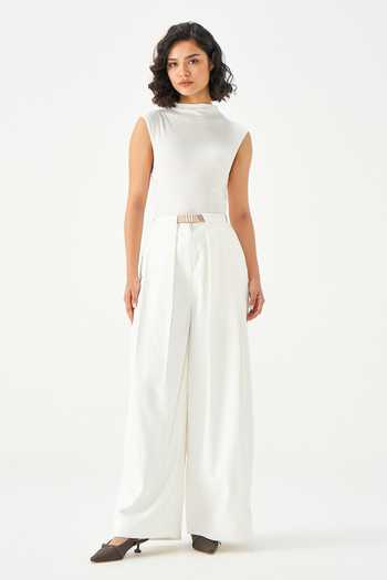 NOTEBOOK Peyton Terry Rayon Wide-Leg Pant 