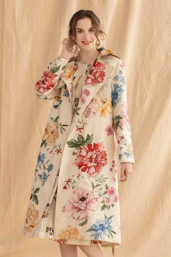 Dried Flowers 3D Embroidered Jacket 