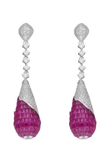 Miss Jo Twilight Vine Dangler Earrings 