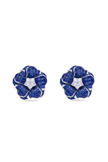 Miss Jo Twilight Fern Studs Earrings 
