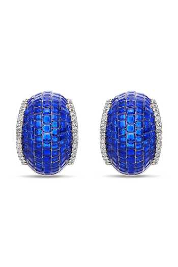 Miss Jo Dewdrop Forest Stud Huggies Earrings