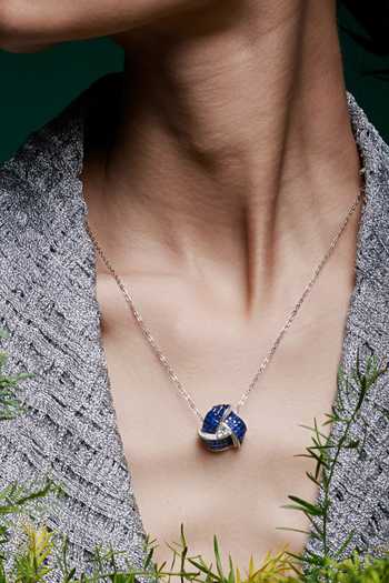Miss Jo Enchanted Triad Blossom Pendant Necklace 