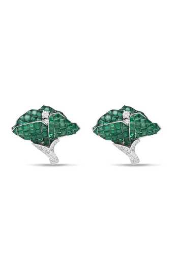 Miss Jo Moonlit Willow Studs Earrings 