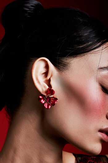 Miss Jo Wildflower Bloom Stud Earrings 