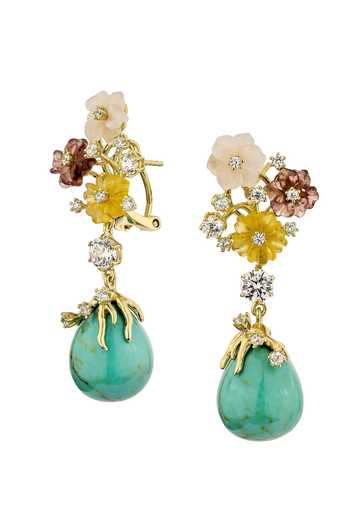Miss Jo Imperial Glamour Dangler Earrings 