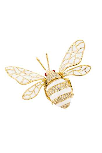 Miss Jo Majestic Bee Statement Brooch