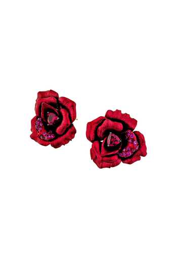 Miss Jo Vintage Rose Garden Stud Earrings 