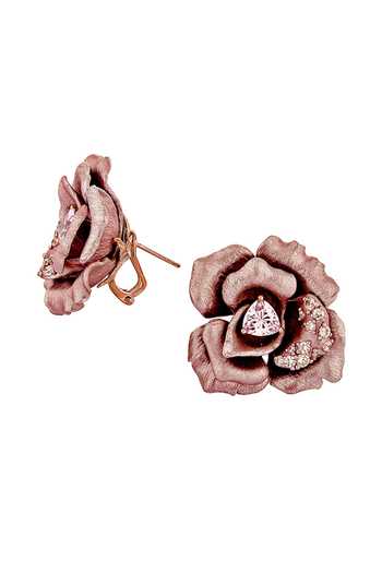 Miss Jo Vintage Rose Garden Stud Earrings 