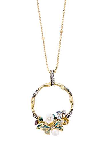 Miss Jo Wildflower Serenade Pendant Necklace