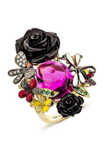 Miss Jo Twilight Flower Cocktail Ring 