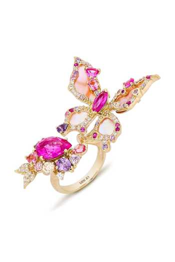 Miss Jo Butterfly Serenade Aurora Cocktail Ring 