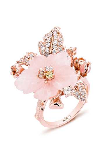 Miss Jo Poppy Waltz Cocktail Ring 