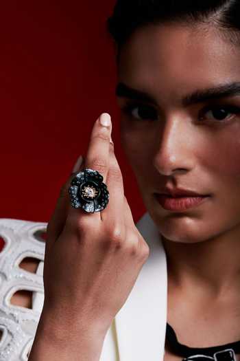 Miss Jo Begonia Bloom Cocktail Ring 