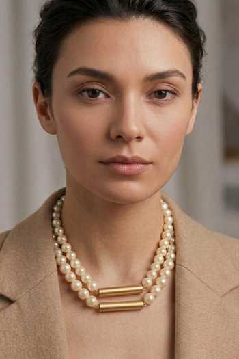 Zaza By Somya Blueprint Necklace 