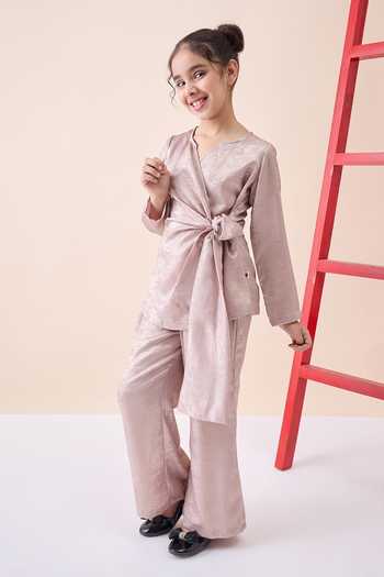 StyloBug Tie-Up Top & Pant Set 