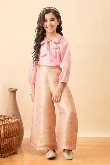 StyloBug Paisley Pattern Top With Pant 
