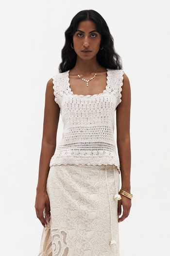 Payal Jain Keira Crochet Top 