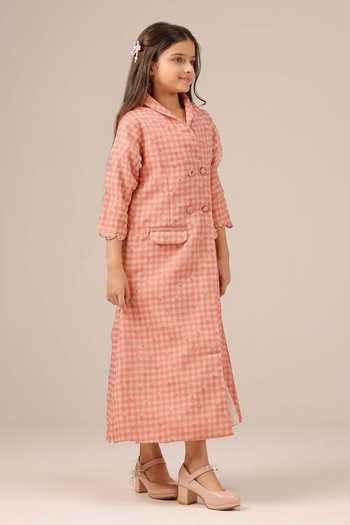 OurDve Merry Berry Double Breasted Coat 