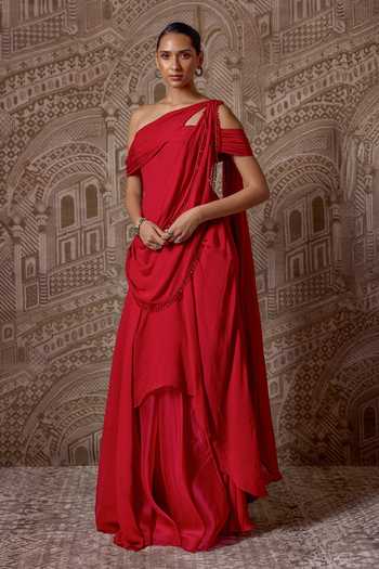 Ridhi Mehra The Precious Pre-Draped Saree With Corset 