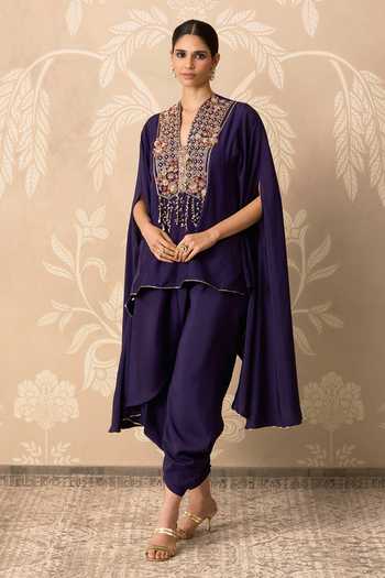 Ridhi Mehra Zia Embroidered Cape & Salwar Set 