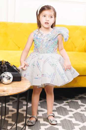 The Lush Affair Alina Tulle Satin Dress
