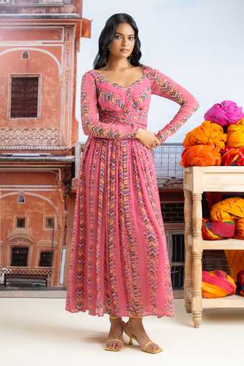 BAISE GABA Noorika Printed Dress 
