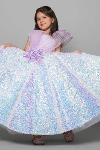 Jingle Bells Sequin Work Gown 