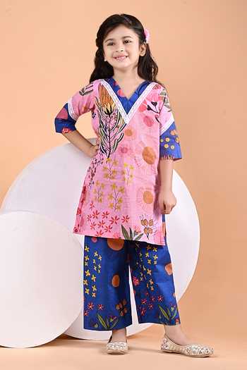THE COTTON STAPLE Flo Print Kurta Set 