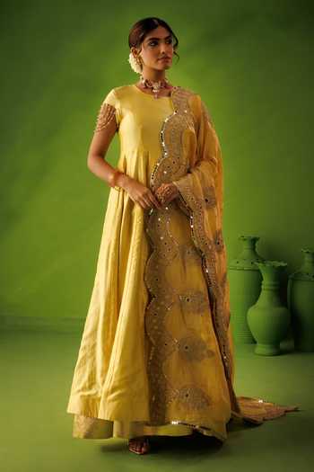 Kisakshi Jaipur Embroidered Anarkali Set 