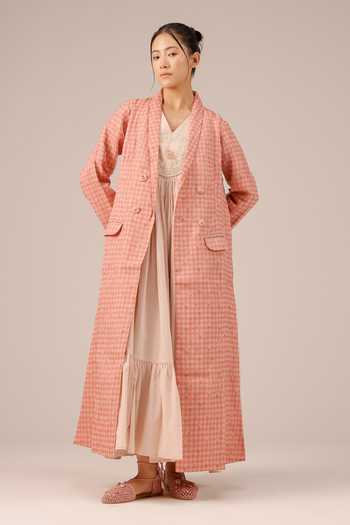 OurDve Merry Berry Checkered Jacket 