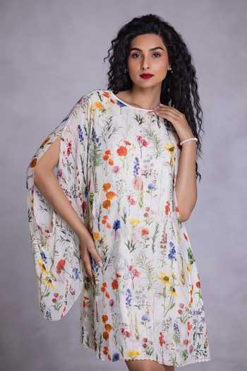 Payal Jain Floral Print Dress 