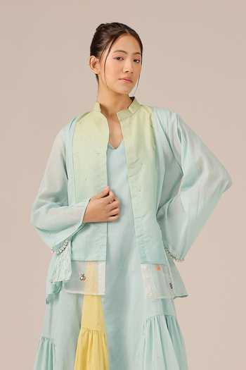 OurDve Blush Pearl Mul Jacket 