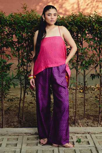 Kavya Singh Kundu Bali Block Print Top & Pant Set 