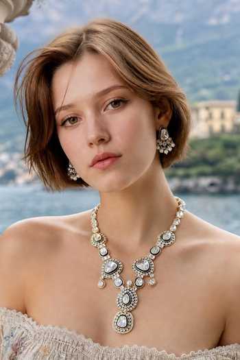 Amaara Jewels Rani Amaara Embellished Necklace Set 