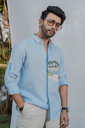 Heartistry by Anky The Coastal Vista Linen Shirt 
