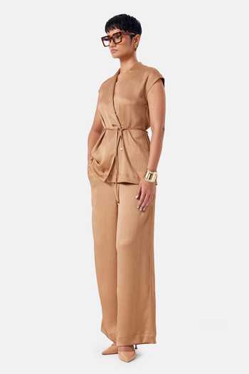 NOTEBOOK Blake Pleated Top & Pant Set 