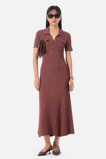 NOTEBOOK Cecilia Pleated Dress 