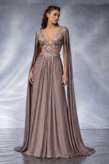 Kalighata Pret Organza Silk Embellished Gown 