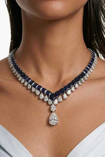 PRERTO Basma Zircon Pendant Necklace Set