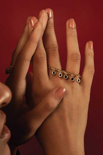 Dhwani Bansal Jewellery Kandi Double Ring 