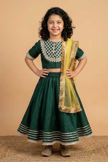 Byb Premium Gota Work Blouse Lehenga Set 