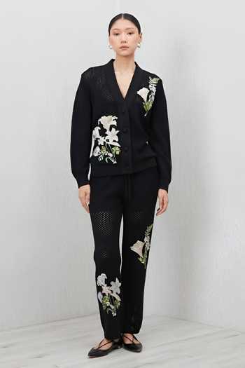 RANNA GILL Maaria Embroidered Shirt & Pant Co-ord Set 