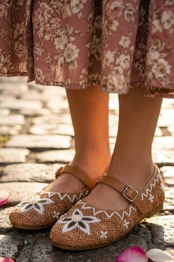 Sole Mates by Palak Retro Royal Mary Janes Flats 