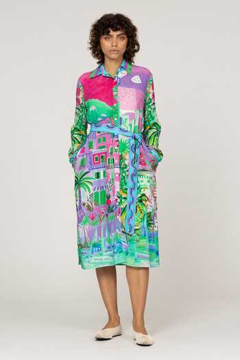 Inoa Lupine Printed Dress 