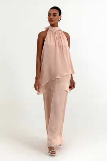 Raison D'Etre Atelier Claire Halter Top With Pant