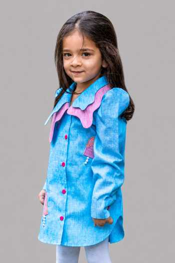 Label Kiaa Ice Cream Embroidered Dress 