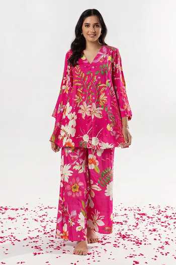 Aroop Shop India Reyanna Printed Pant Set 