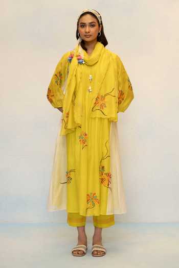 AM by Anita Mittal Meher Embroidered Kurta & Pant Set 