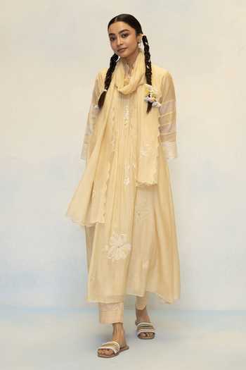 AM by Anita Mittal Zara Embroidered Tunic & Pant Set 
