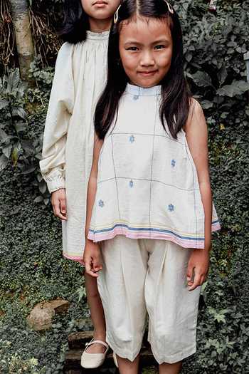 Love The World Today Lullaby Skies Woven Top 
